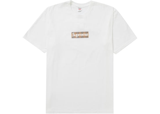 Supreme x Burberry Box logo Tshirt