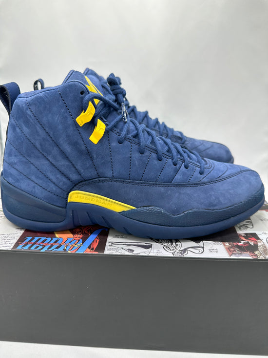 Jordan 12 Michigan