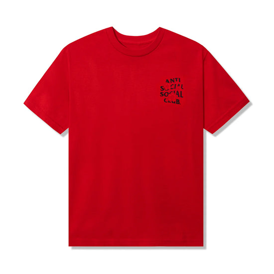 Anti Social Social Club Seeing the Feeling Red Tshirt