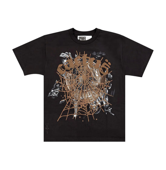 SP5DER X CACTUS JACK by Travis Scott AIRBRUSH COMPLEXCON TSHIRT