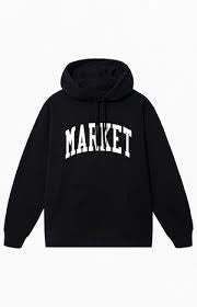 Market Arc hoodie Black/White