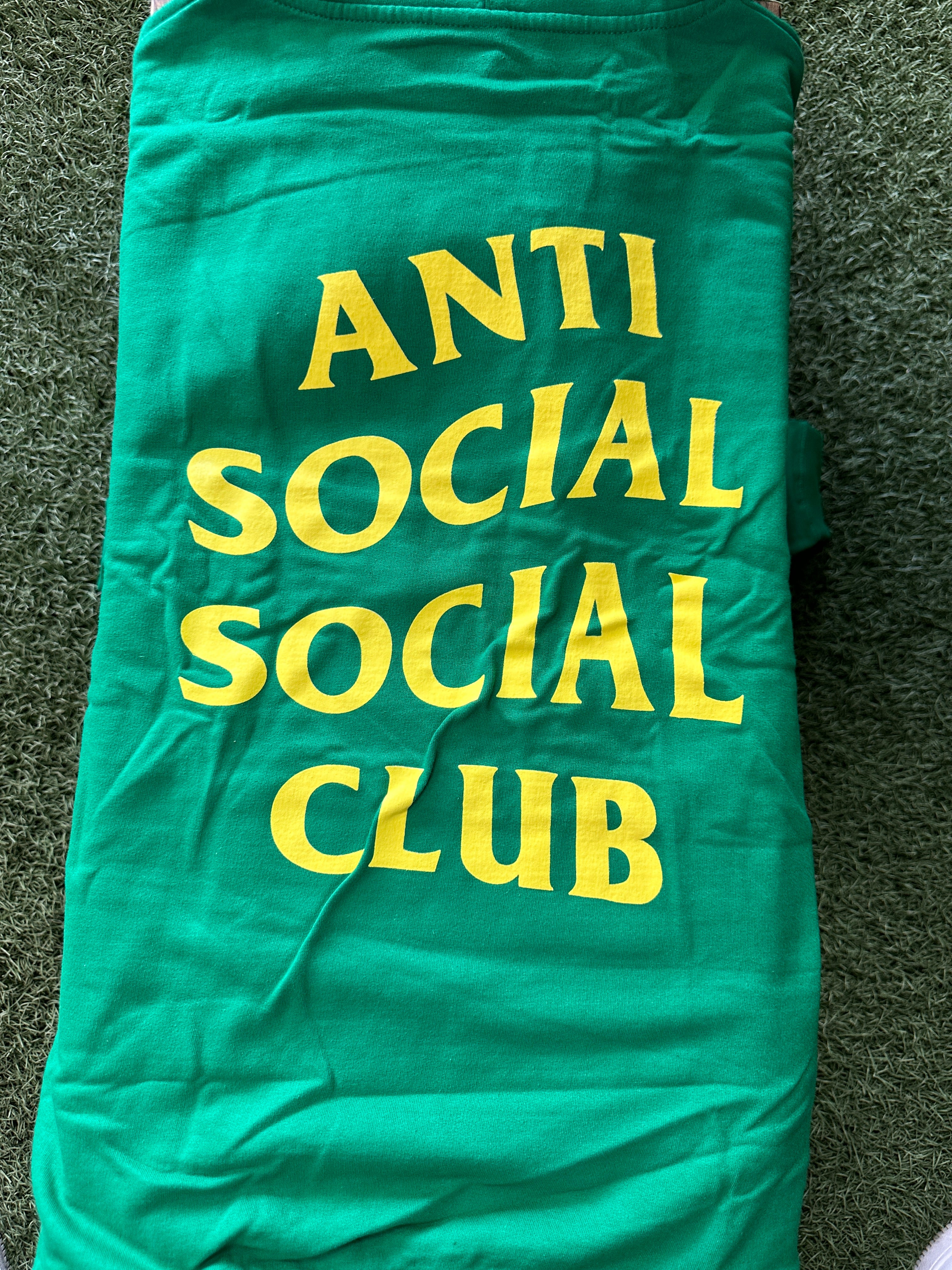 Anti social social club green online