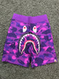 Bape Camo Shark Sweart Shorts