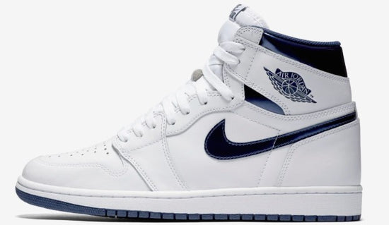 Jordan 1 Metallic Navy