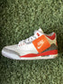 Jordan 3 Fire Red Sneak 6Y 