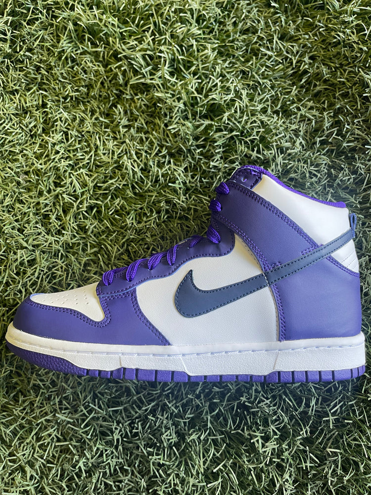 Nike Dunk purple High Sneak LLC 7.5 Y 